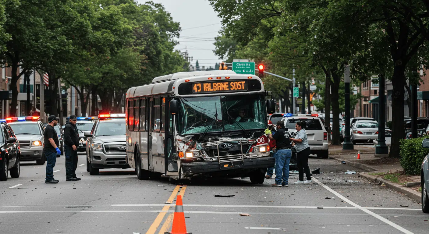 Common Types of Bus Accident Cases We Handle
