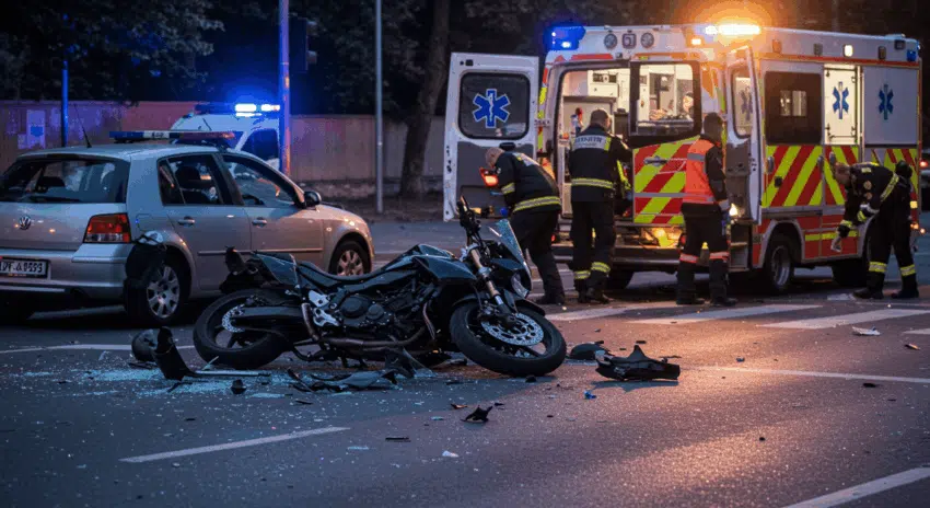 Common Types of Motorcycle Accidents