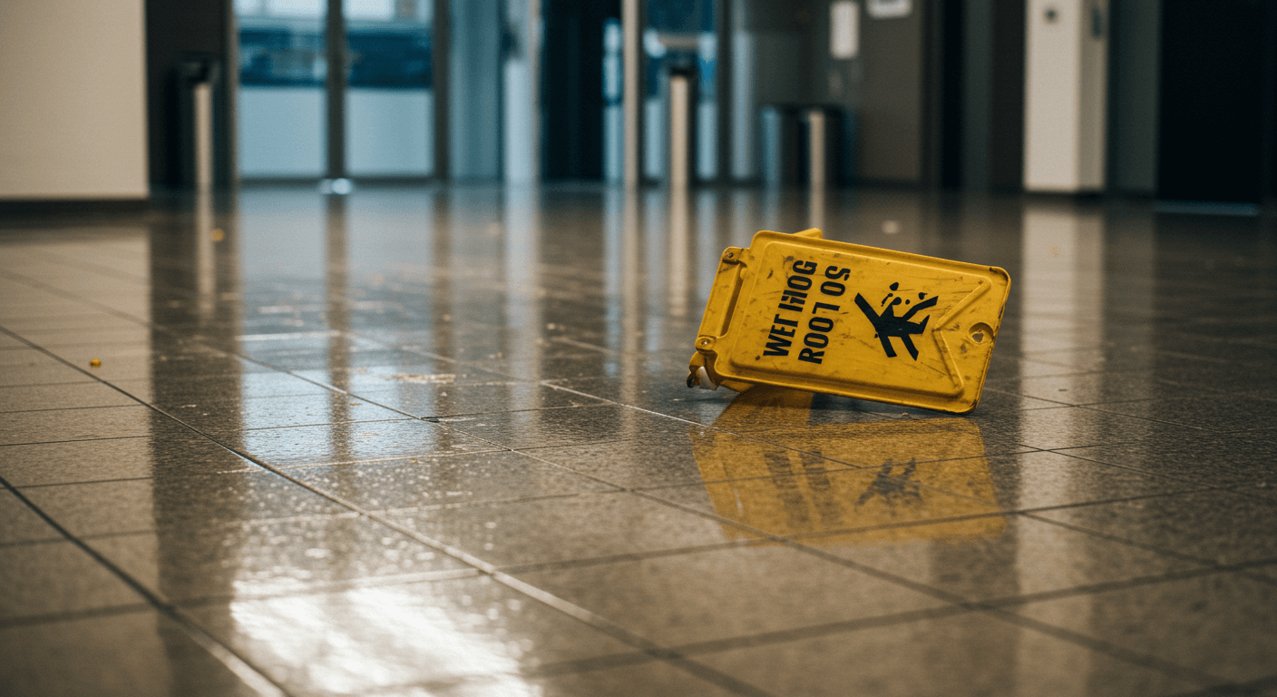 Slip and fall accident causes