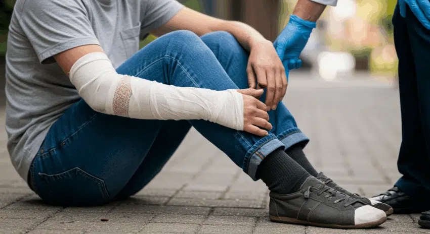 Slip and Fall Injuries on Victims