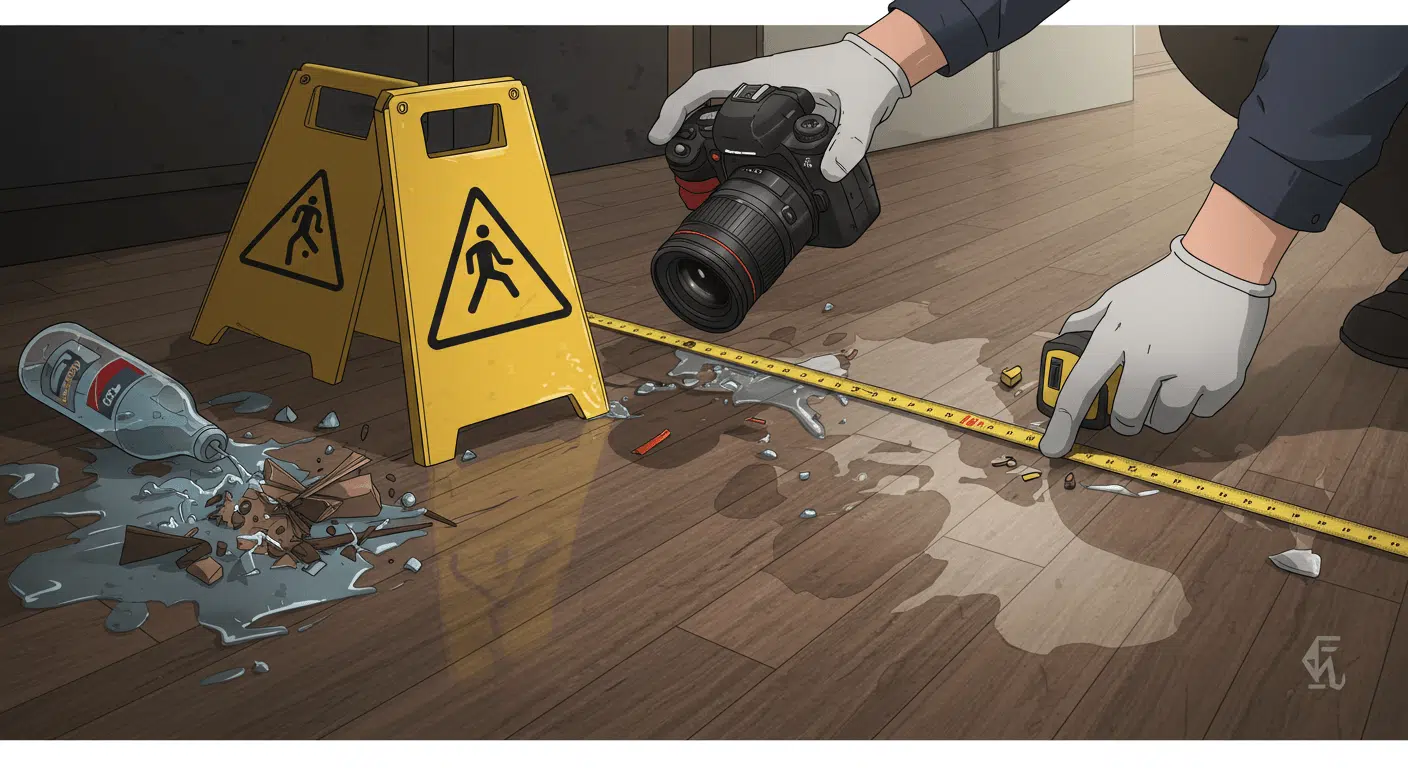 Gathering Evidence of a Slip and Fall Accident