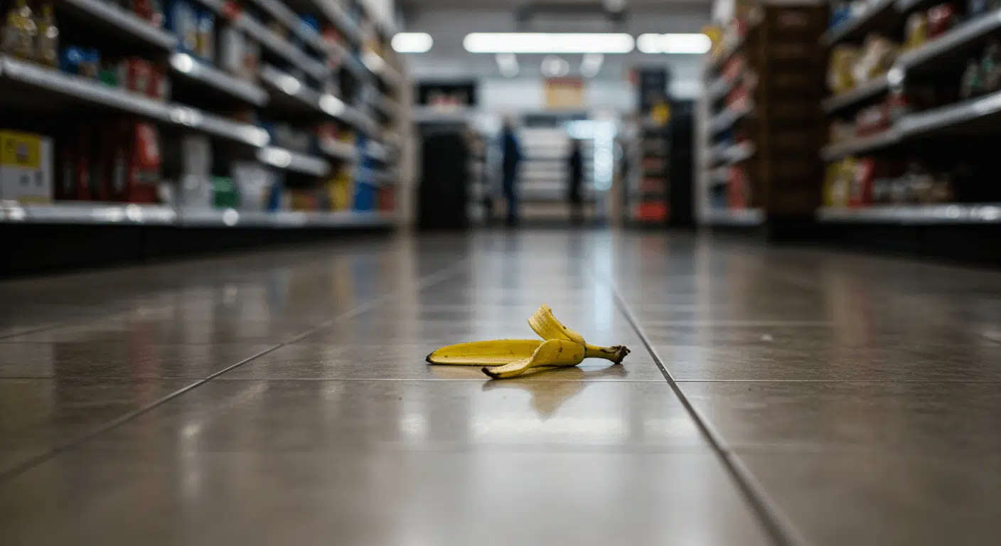 Common Location for Slips and Falls