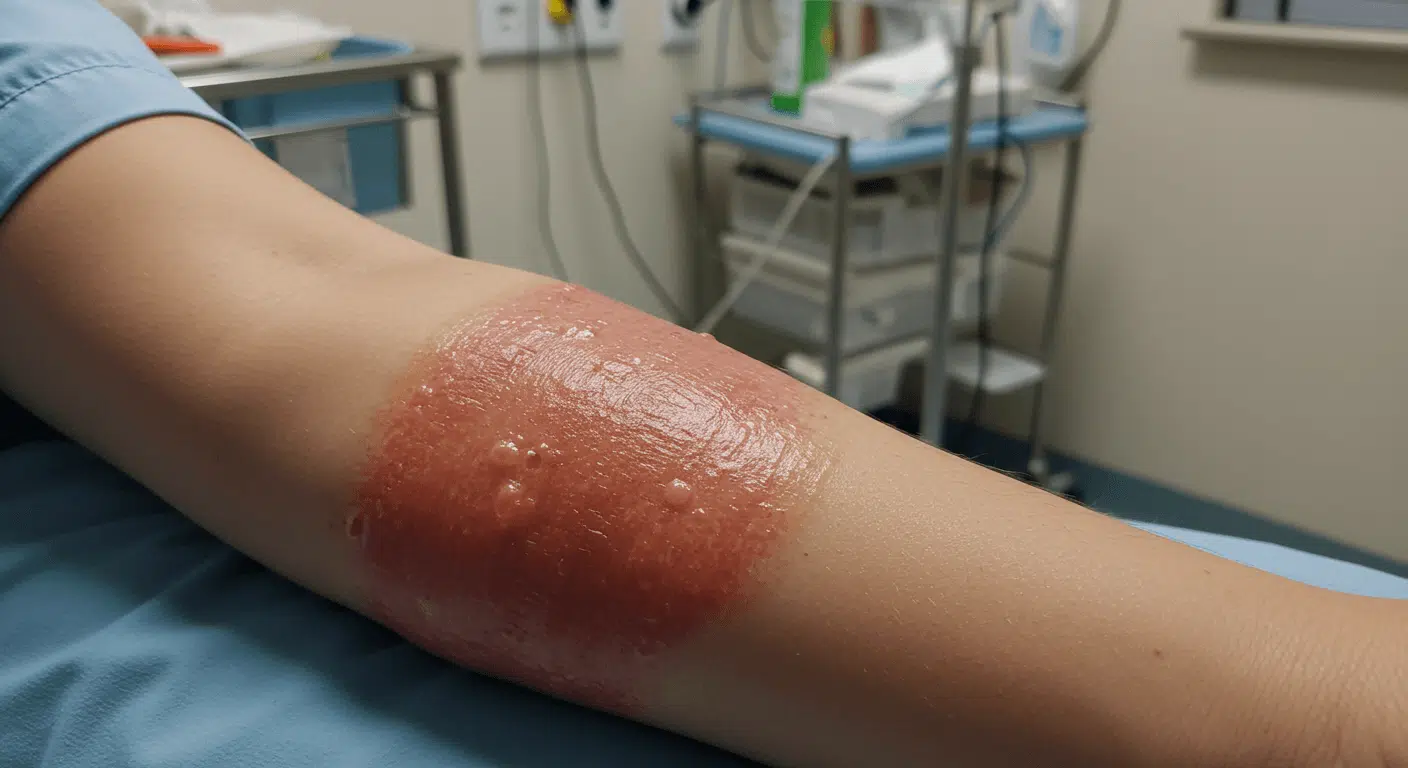 Burn Injury Claim Process