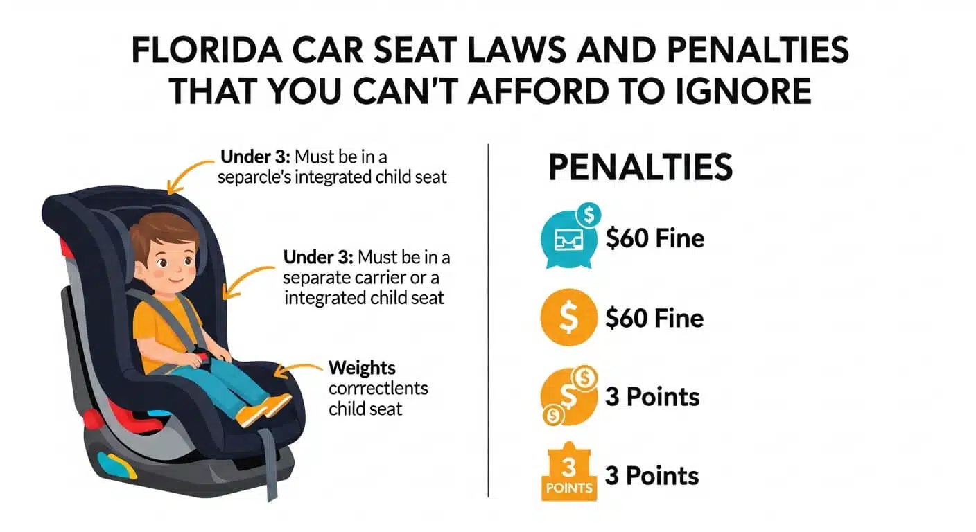car seat laws florida