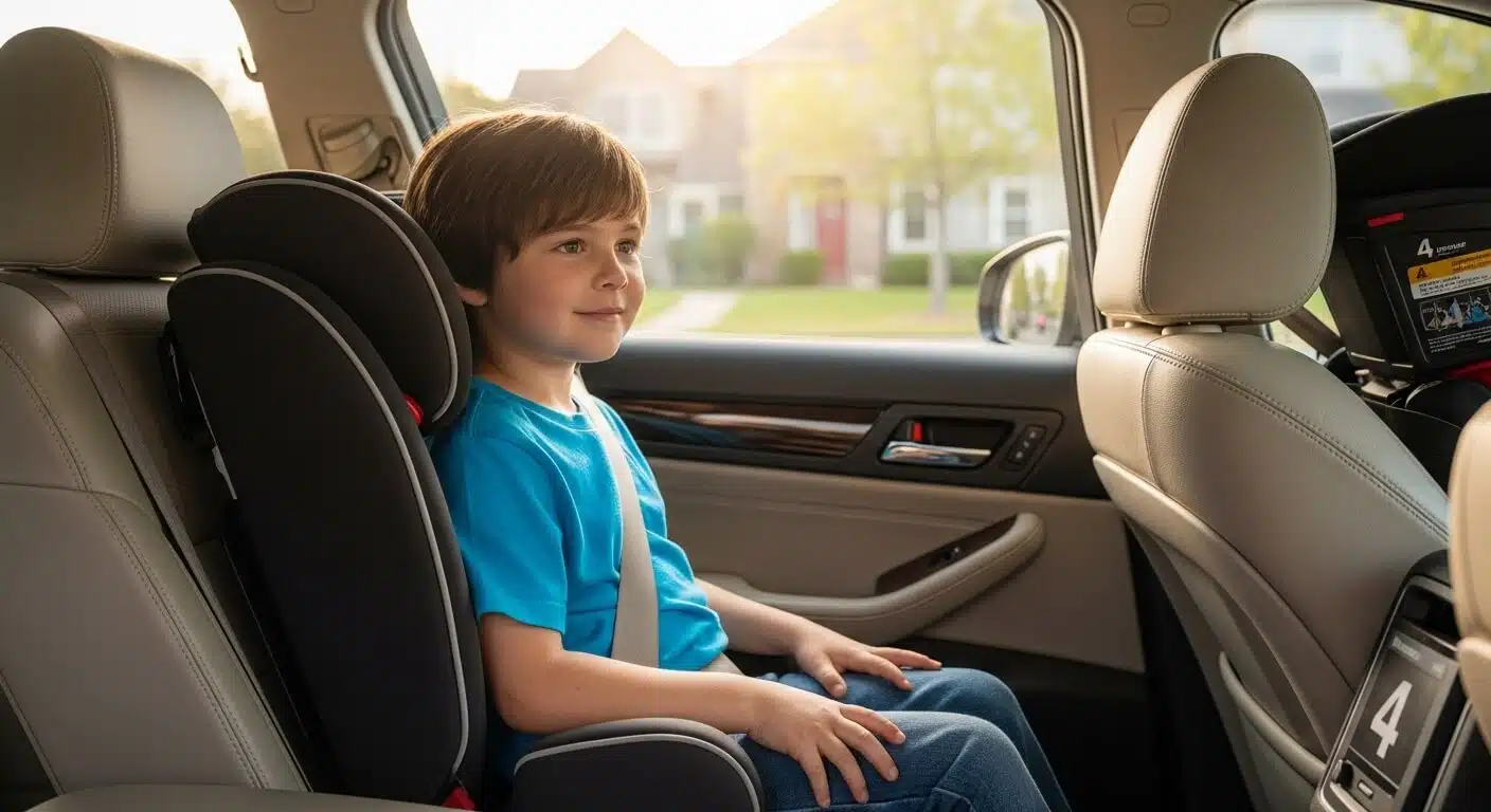 When can I transition my child to a booster seat?